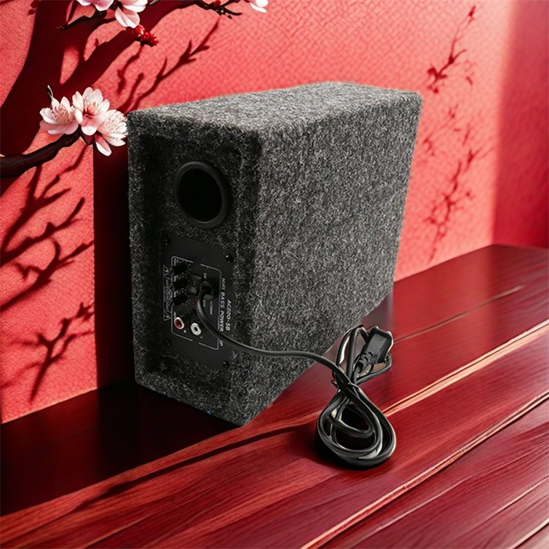 5 Inch Square Felt Subwoofer Speakers Bass Stereo Accessories for Arcade Machine