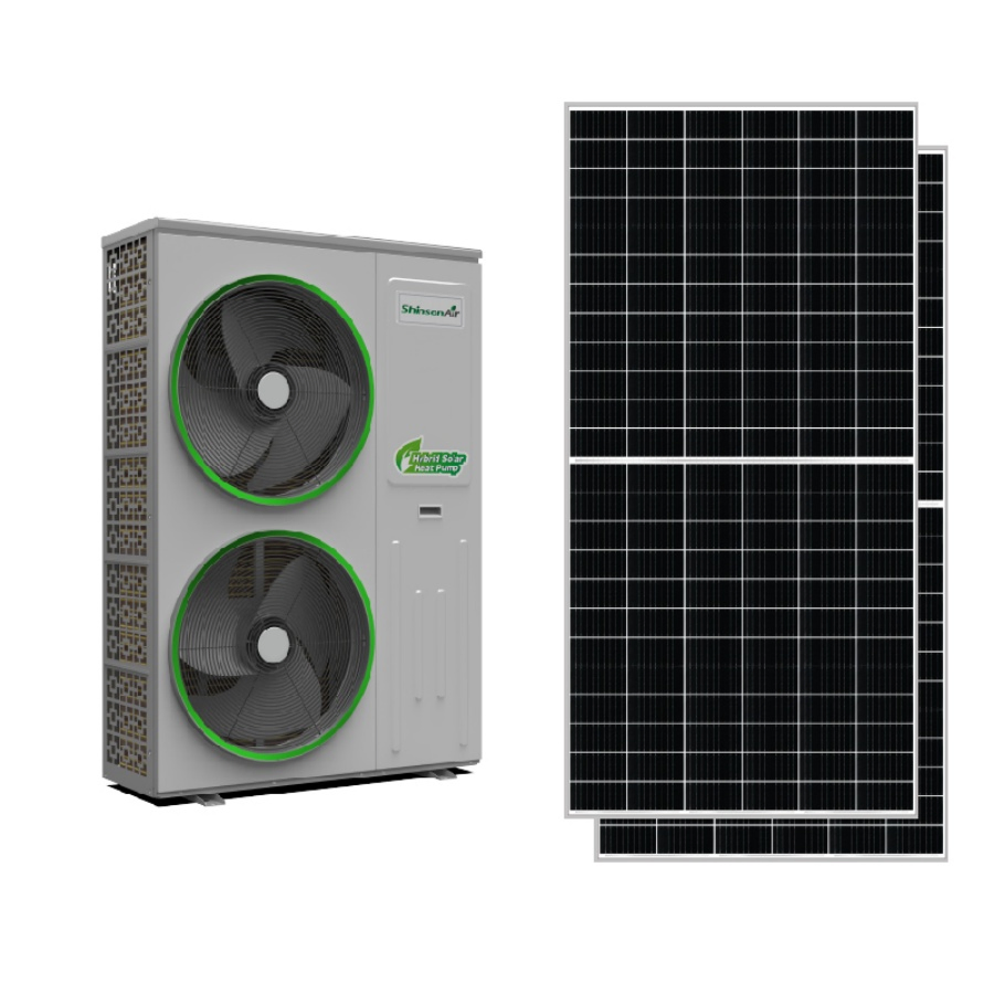 High-Cop Latent-Storage Solar Ground Source Heat Pump