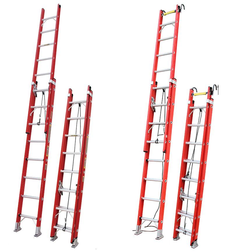 Wholesale Price Lightweight Fiberglass Ladders of Durable Framefor Electrical Work OEM/ODM Service for Global Distributors Folding Ladder