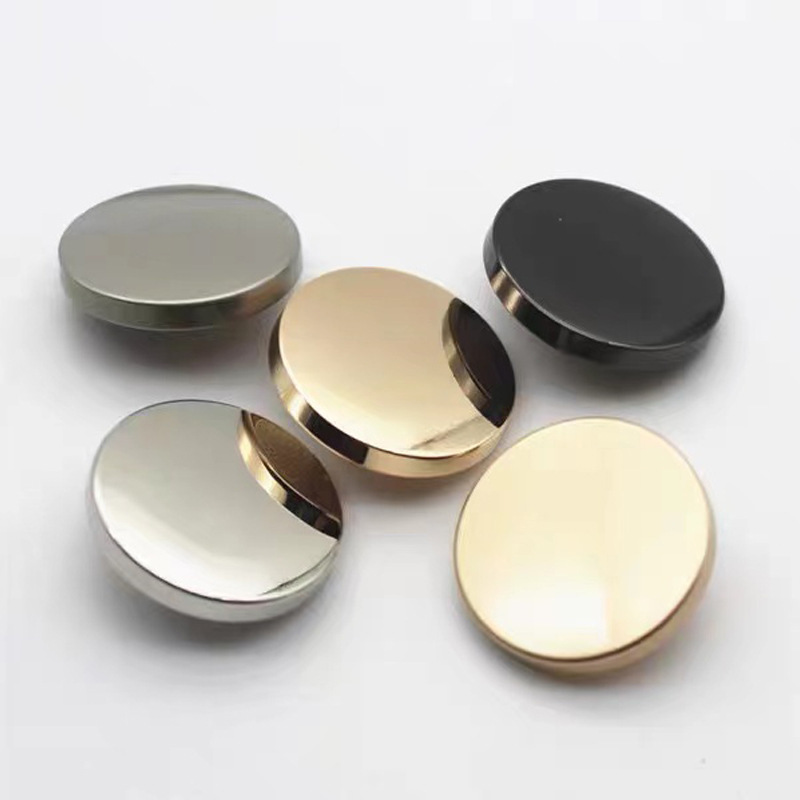 Пуговица металлическая цинковый сплав с золотым тиснением