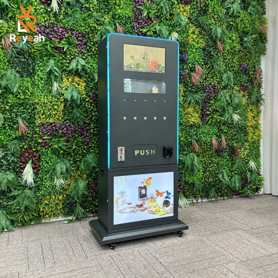 Multi-Function Perfume Vending Machine on Sale with Smell Test Functlon Fragrance Spray Vending Machines