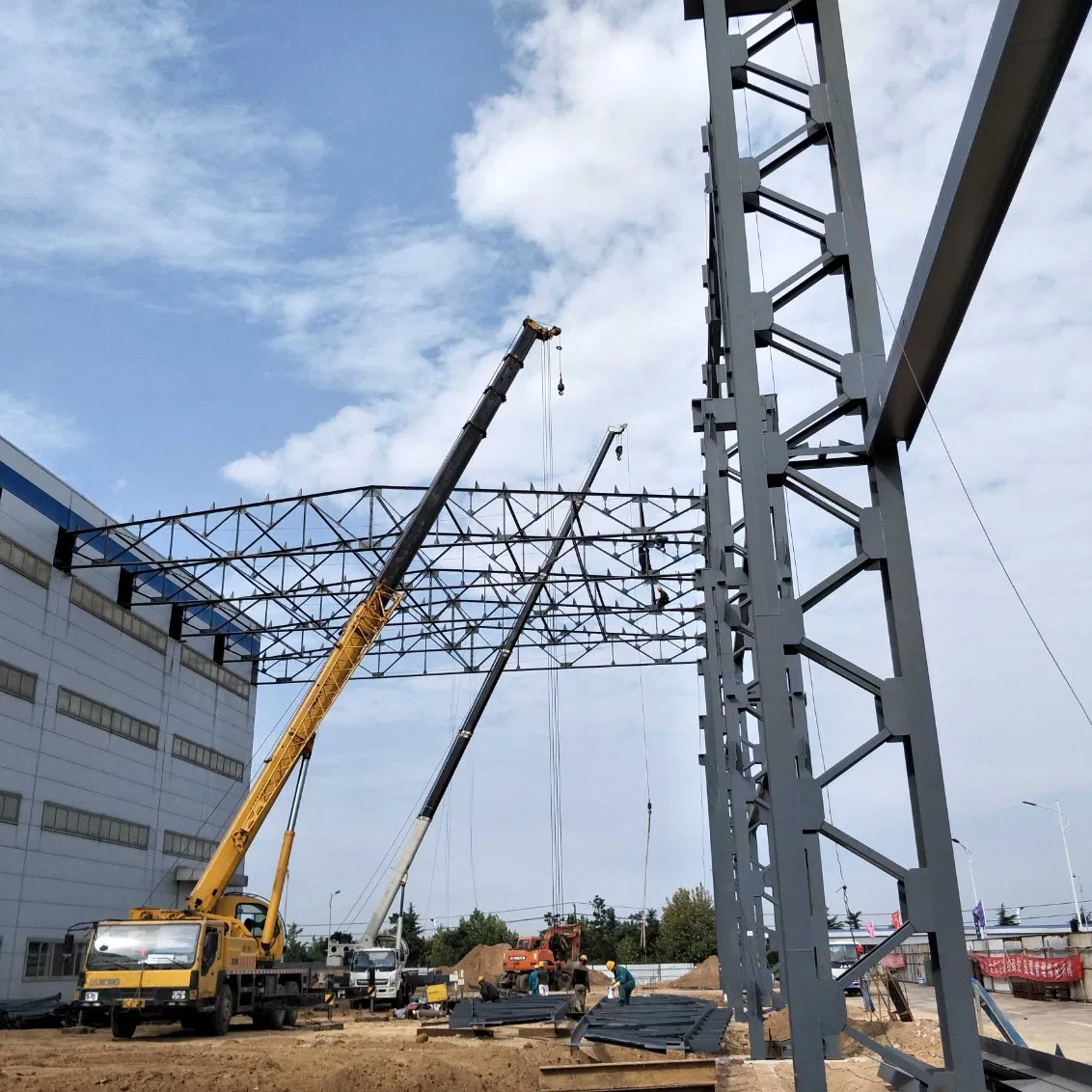 Steel Structure Workshop Tanzania Can Be Customized