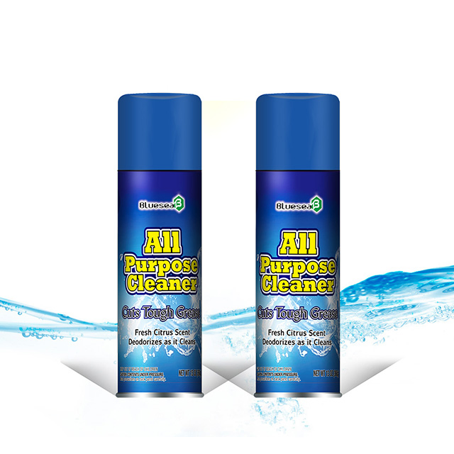 OEM Car Stain Cleaning Detergent Spray Multifunctional Car Foam Cleaner Spray