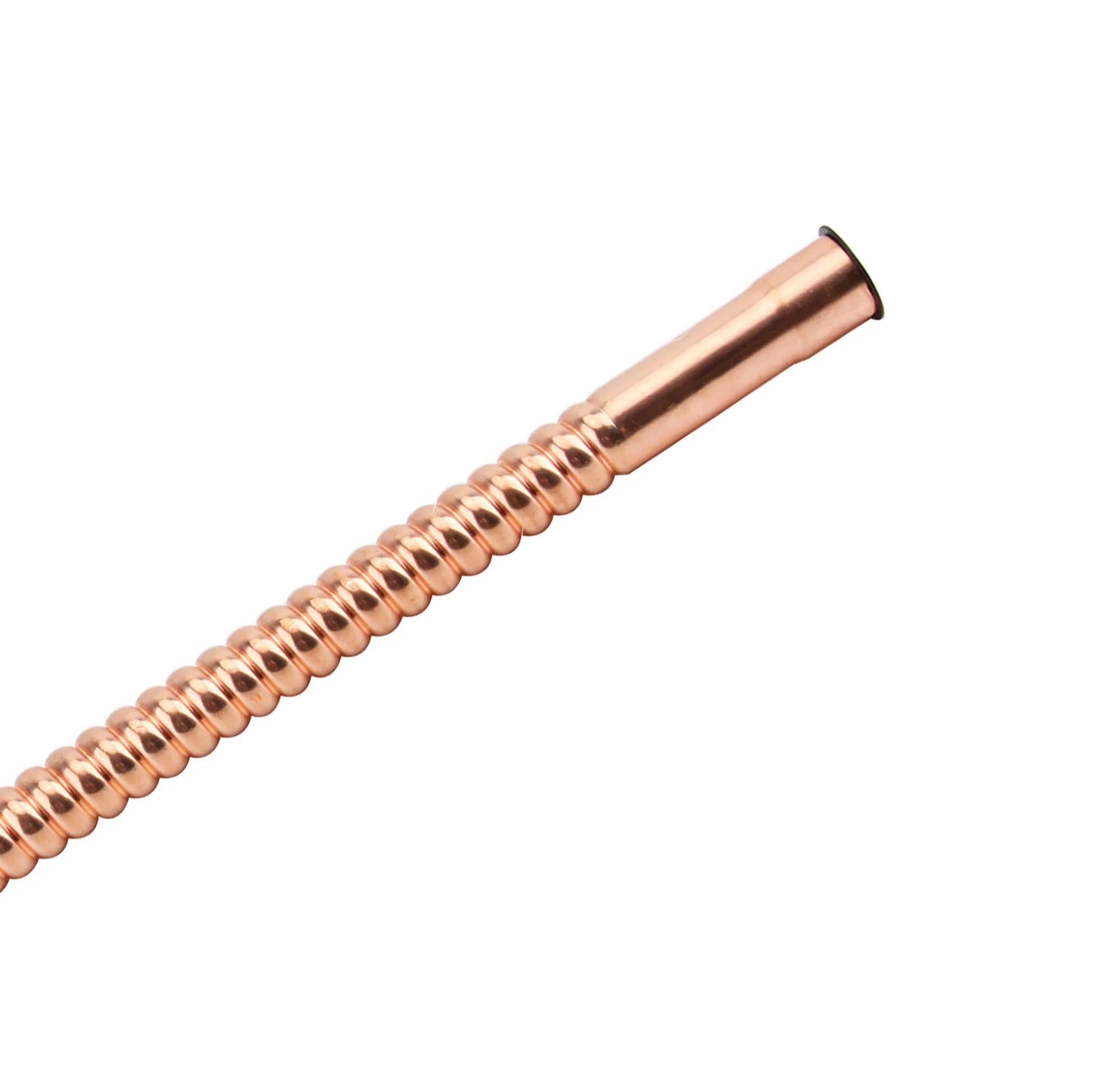 Heavy Duty Copper Corrugated Water Heater Connector, 3/4" Fip to Sweat