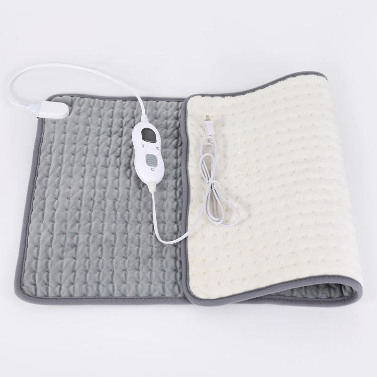 Hot Selling Far Infrared Heating Pad Back Pain Relief Electric Heated Throw Blanket