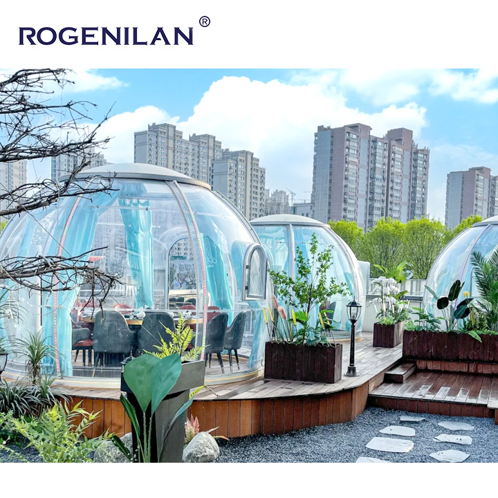 Outdoor Polycarbonate Dome House Glamping for Winter China Designs Bubble Dome Room
