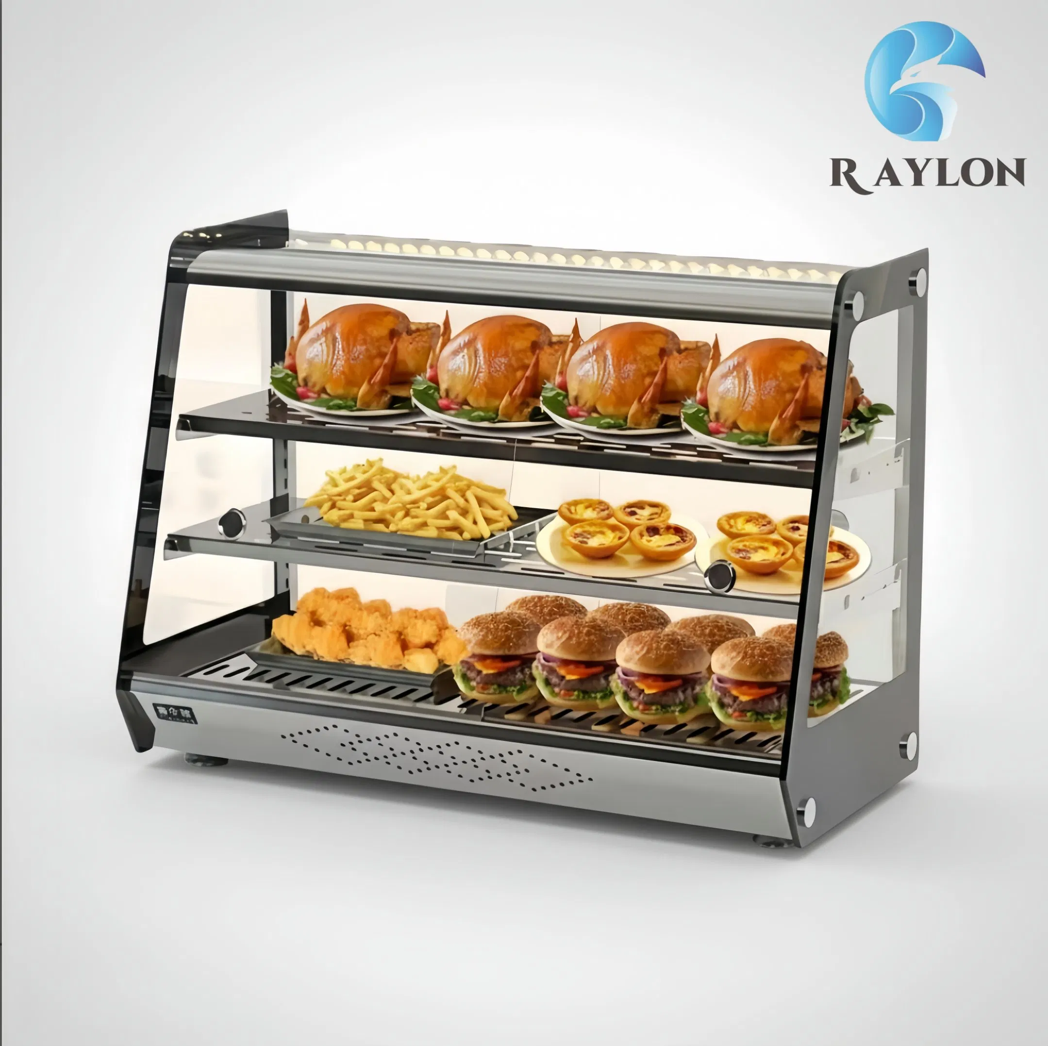 Tabletop Heated Display Cabinet Commercial Model for Catering Service