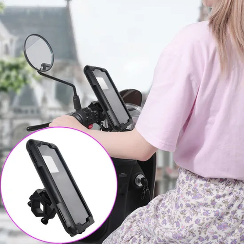 Aluminum Alloy 360 Rotating Bicycle Mobile Mount Handlebar for 4.0-7.0 Inch Mobile Phone Holder Tg007_21