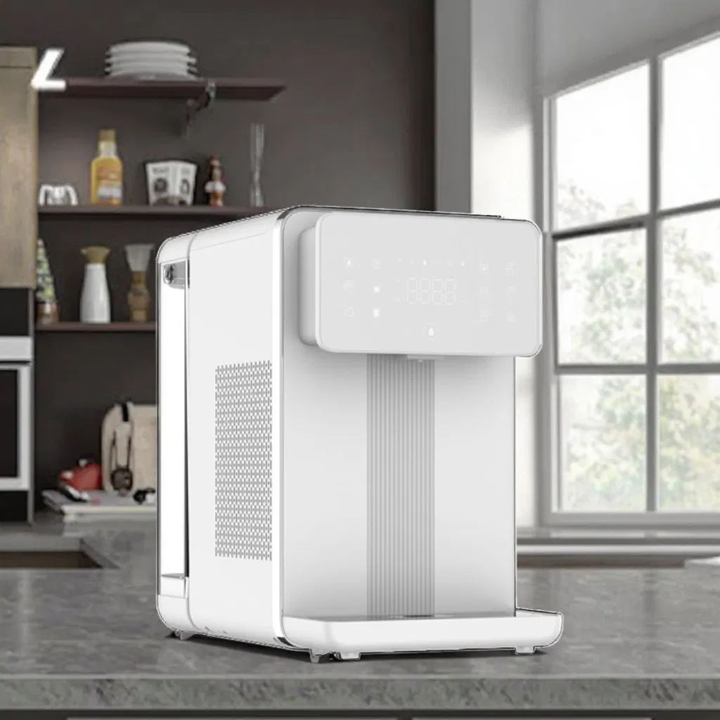 New Desktop Alkaline Domestic Reverse Osmosis RO and UV Cold Hot Water Purifier