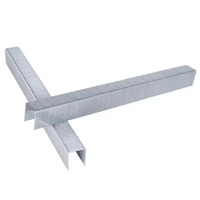 Golden Metal Industrial 1410 Sofa Furniture Staples 8mm 10mm 12mm Staple Gun Brad Nail Smooth 22 Ga Steel Galvanized Copper