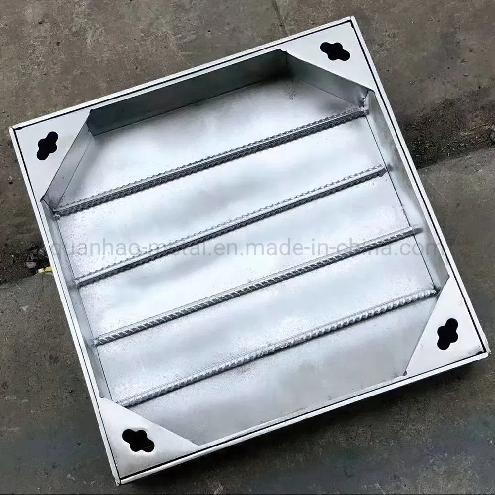 Bespoke Heavy Duty Block Paving Galvanised Recessed Manhole Cover with Frame