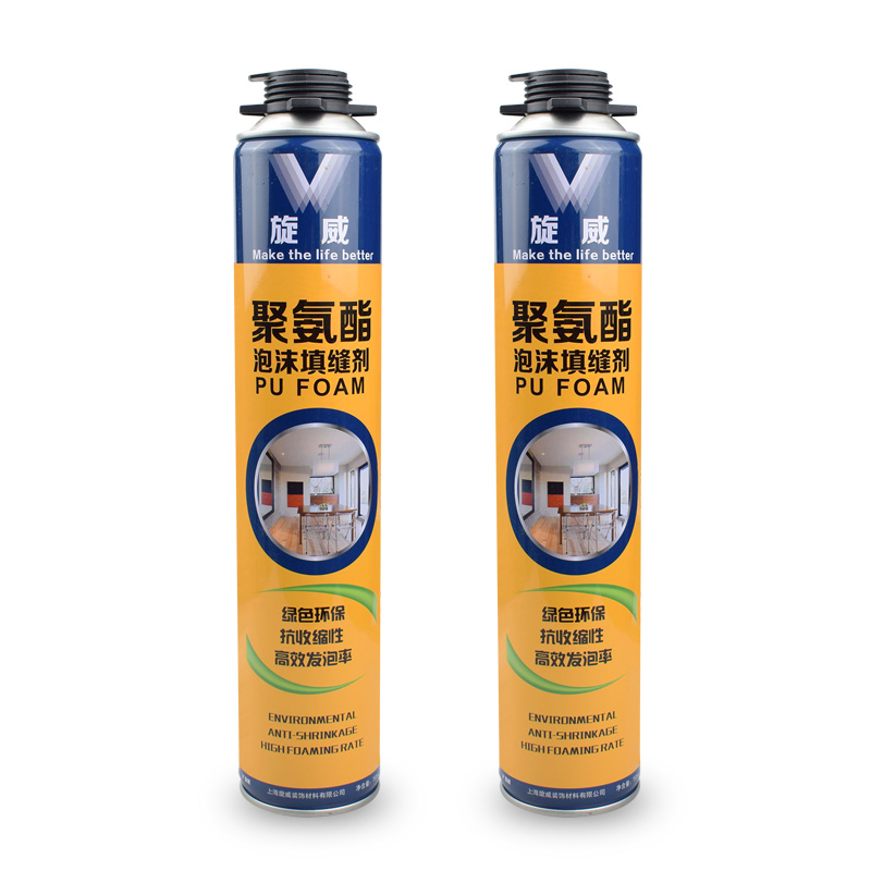 Large Expansion PU Polyurethane New Aerosol Canned PU Foam Sealant
