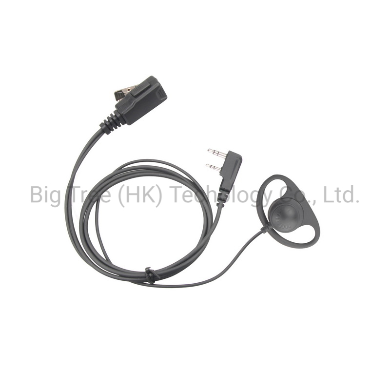 Гарнитура с микрофоном для рации 2 Pin, PU