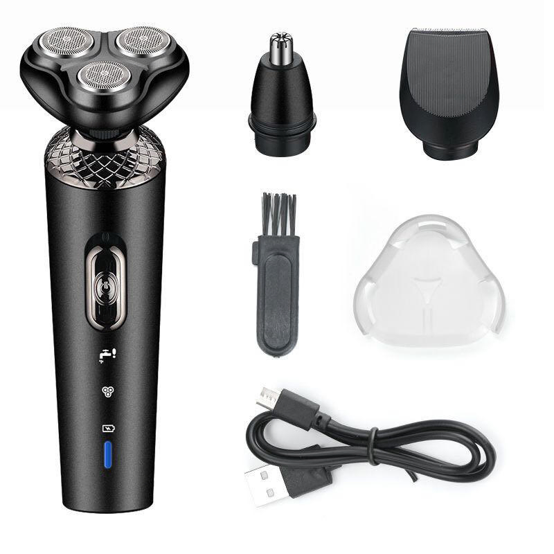 Compact Beard Razor: 3-in-1 Design for Perfect Grooming
