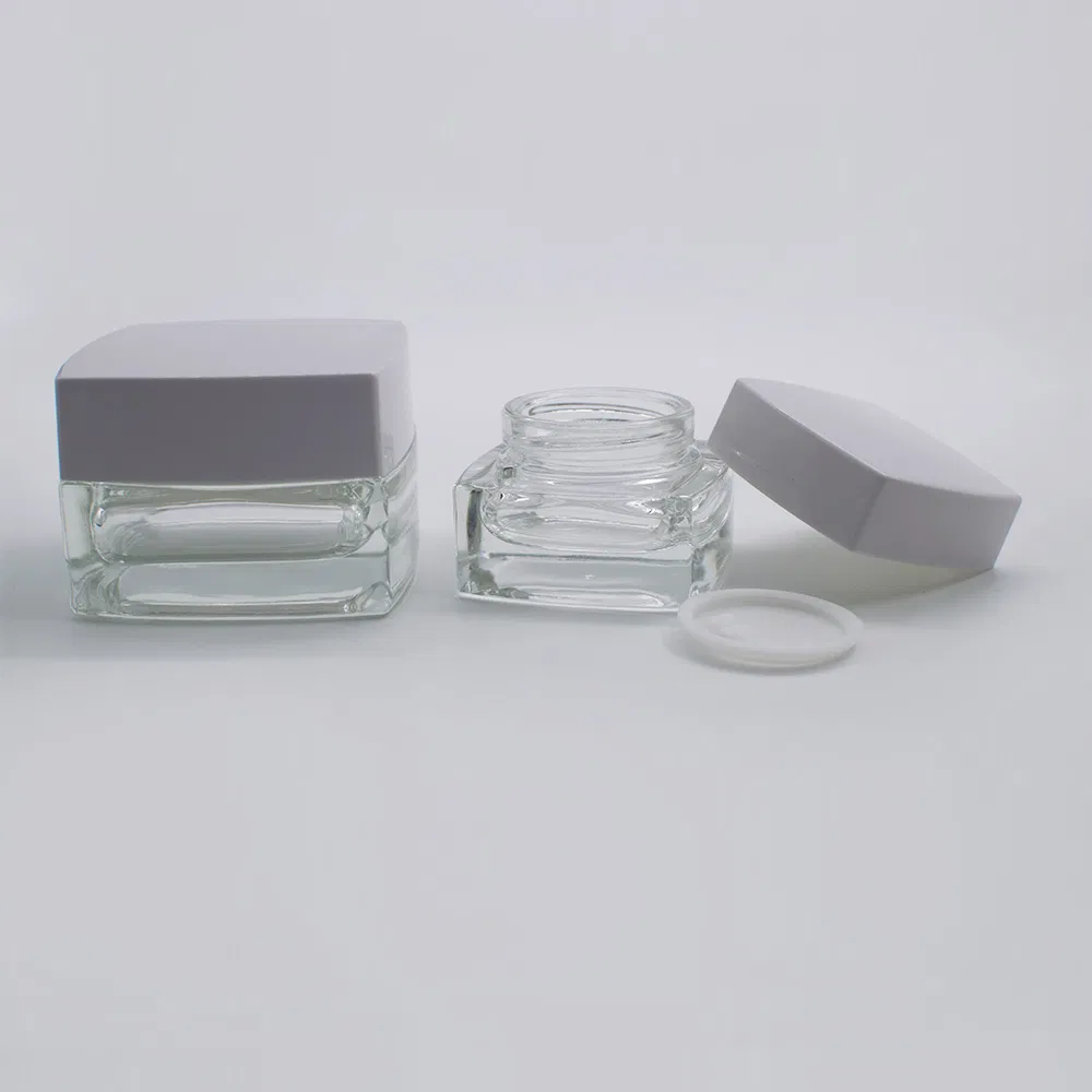Custom Aluminum Slim Square Lipstick Component Rimmed with Gold