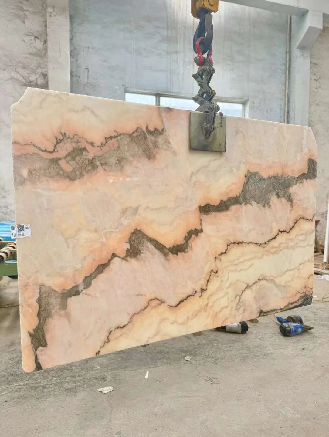 Italy Luxury Stone Pink Beutiful Stone Background Wall