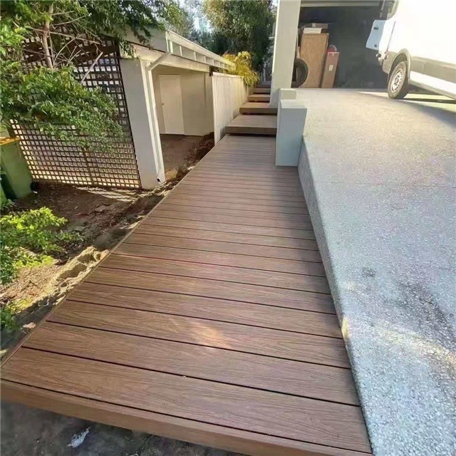 140*25mm Anti-Slip WPC Engineering Deck