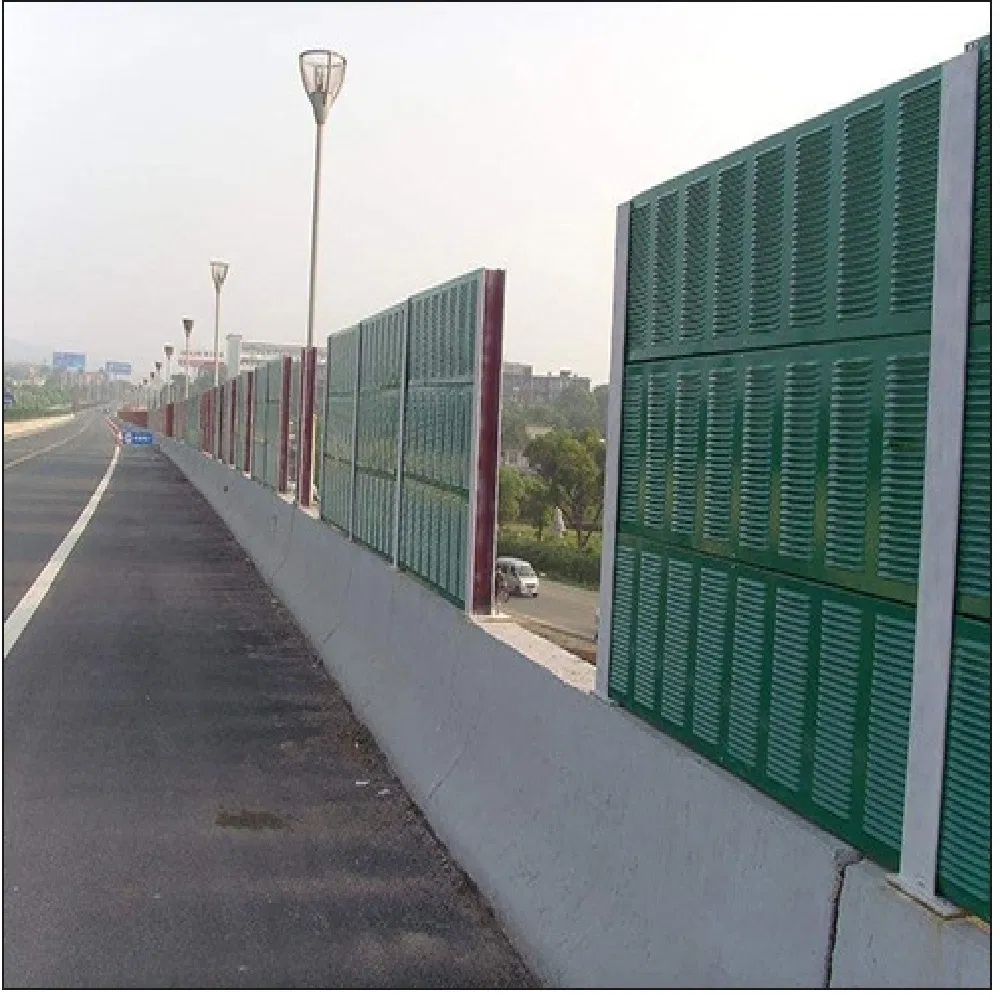 Outdoor Louver Acoustic Noise Barrier Fencing for Wall Anti-Rust Steel Wire Mesh