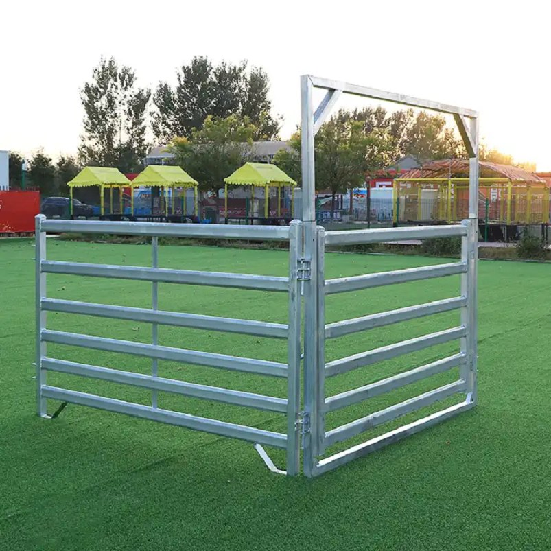 Corral Fence Portable Galvanized Cattle Panel Steel Horse Fence Farm Fence and Gates