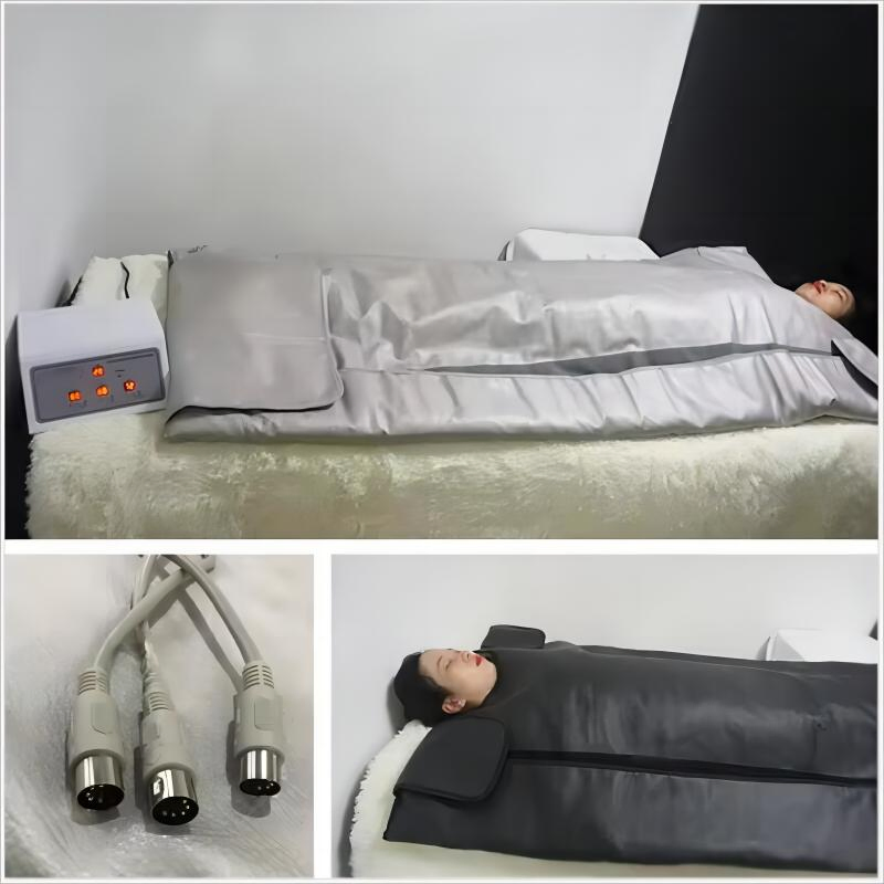 3 Zones Heating Infrared Sauna Blanket for Weight Loss Slimming SPA
