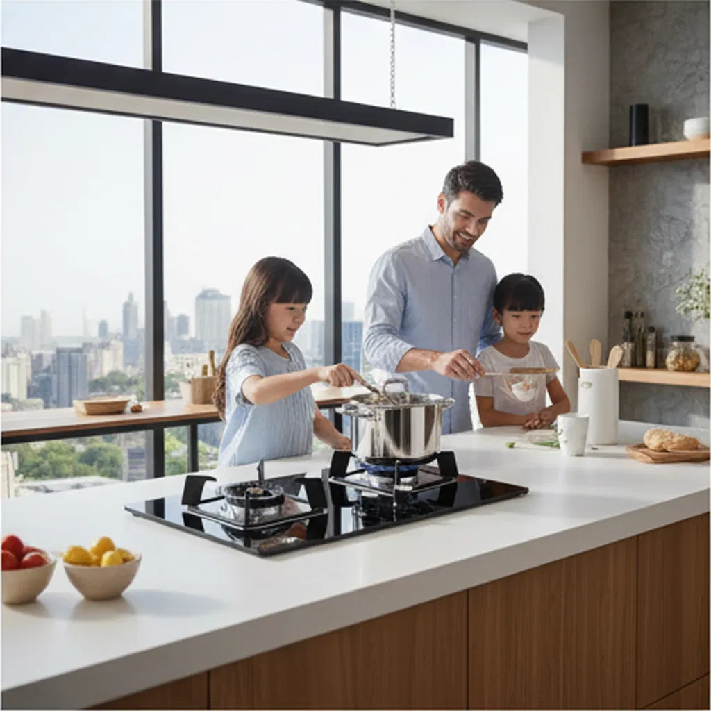 High-Efficiency Gas Stove for Culinary Enthusiasts and Professionalsgas Cooker