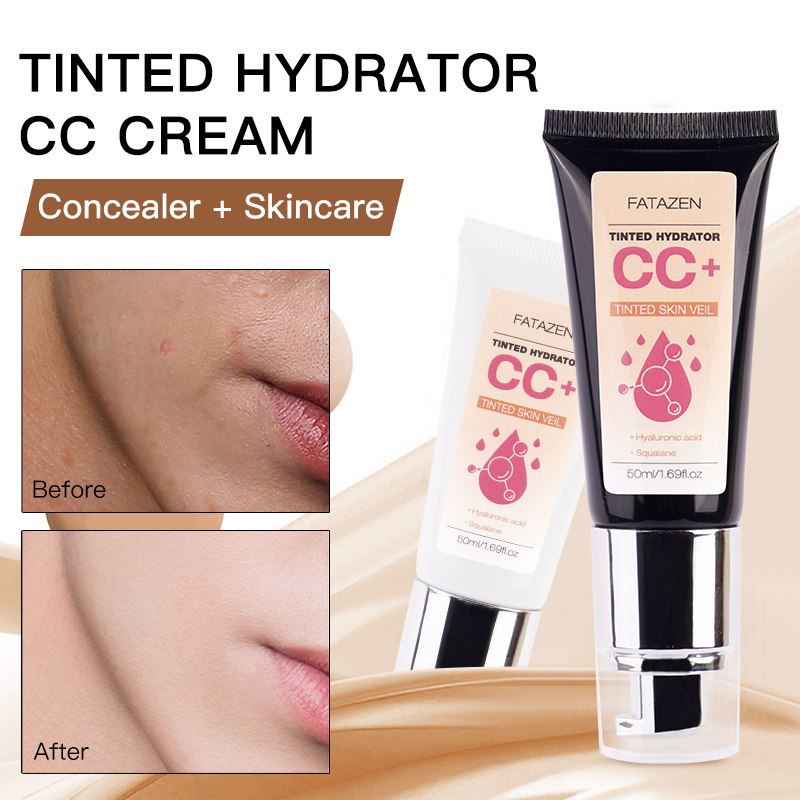 Whitening Cc Concealer Moisturizing&Brightening Cc Liquid Foundation