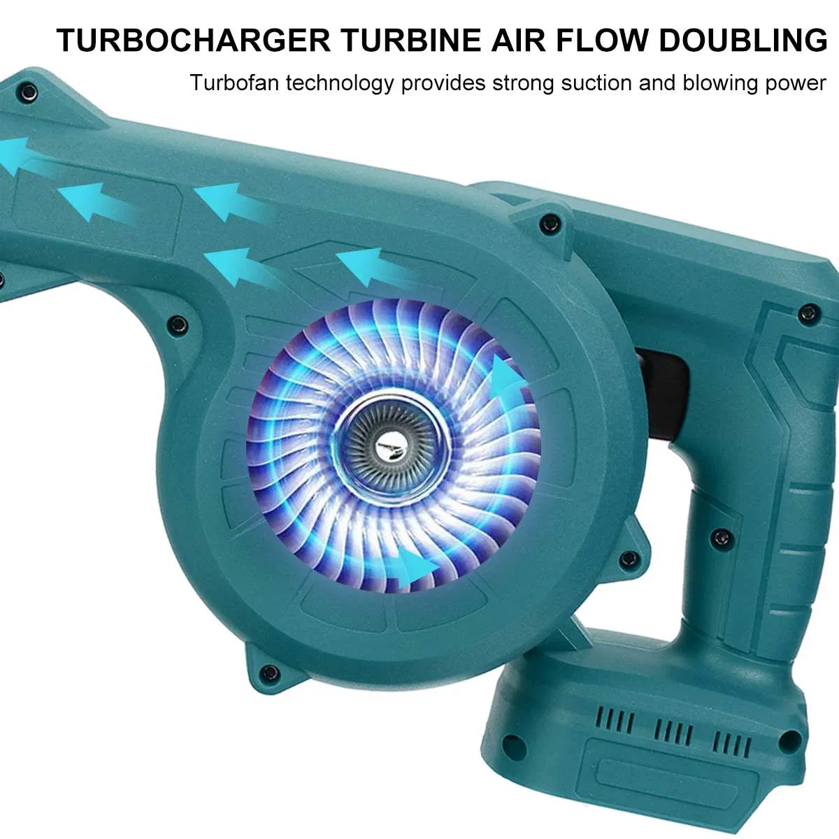 20V Cordless Blower Makita Plug