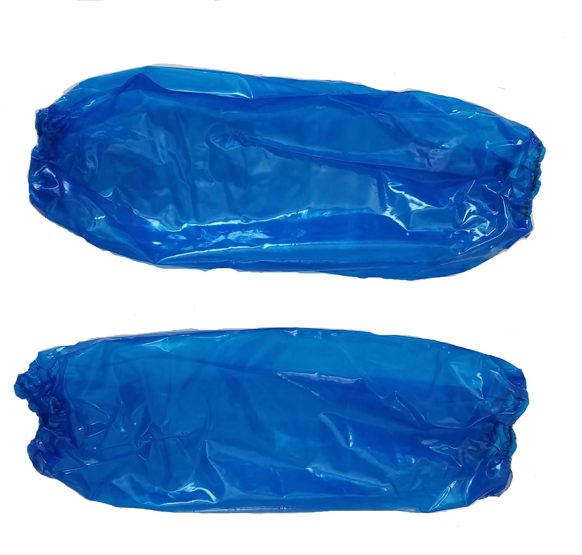 PVC Protective Arm Sleeve Covers with Elastic Ends, Reusable