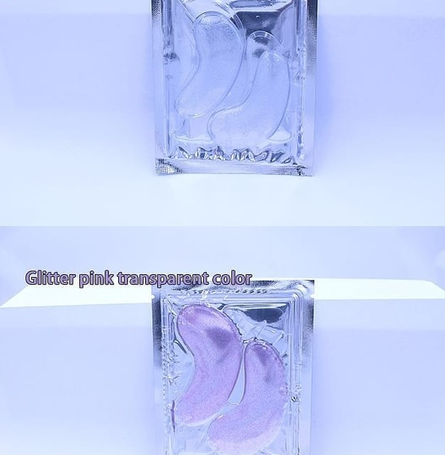 Avocado Glitter Korea Hot Sell for Dark Circles Hydrogel Jelly Mask Purple Eyes