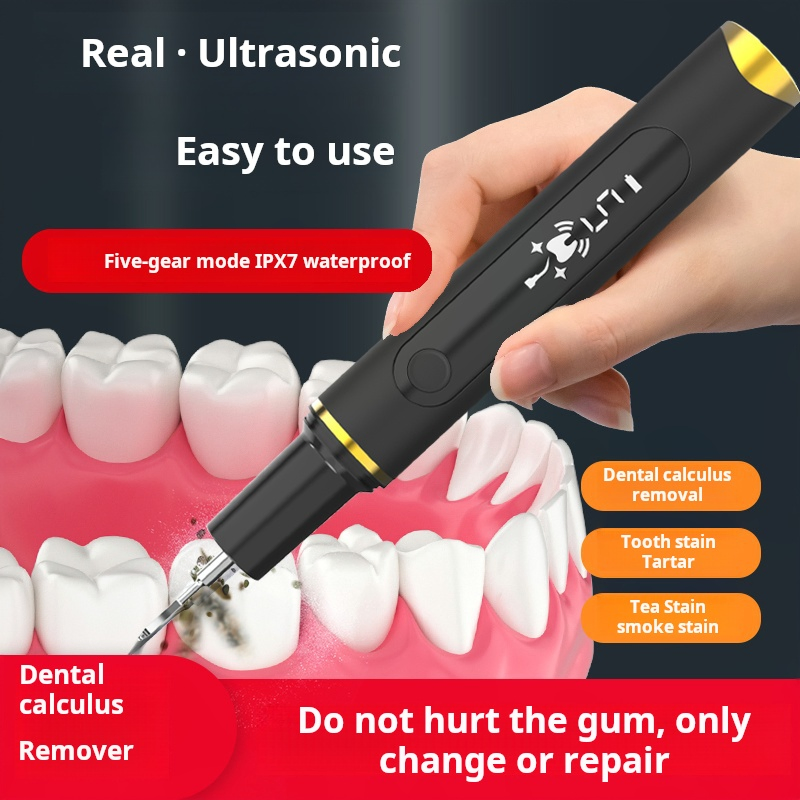 Smart Ultrasonic Tooth Cleaner Electric Dental Scaler Calculus Remover Plaque Tartar Removal Teeth Cleaning Tool