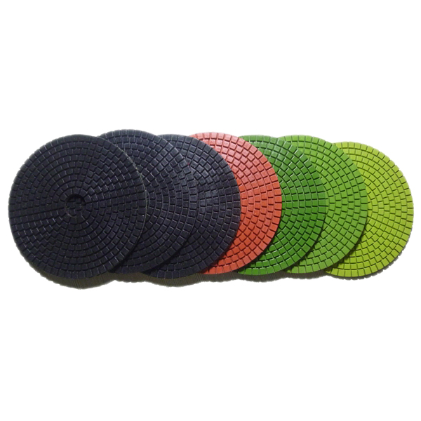 4 Inch Stone Restoration Pane Resin Flexible Wet Polishing Pads