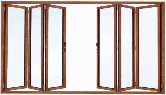 Folding Slidng Wooden Door Roller Door Weight Capacity: 30/40/50/80kg