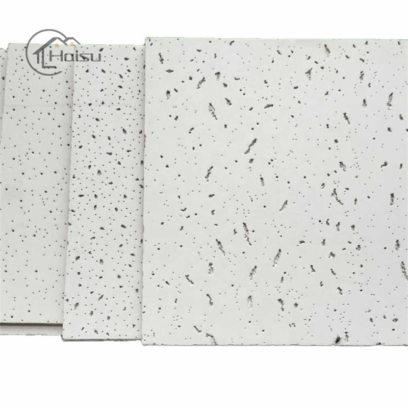 Sound Absorption Moisture-Proof Fire-Proof Mineral Fiber Ceiling Board 595X595X12mm