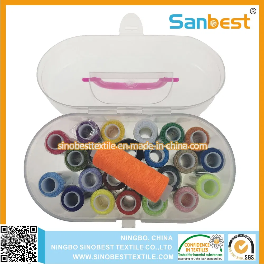 Sewing Box/Double-Layer Portable Hand-Held Sewing Kit