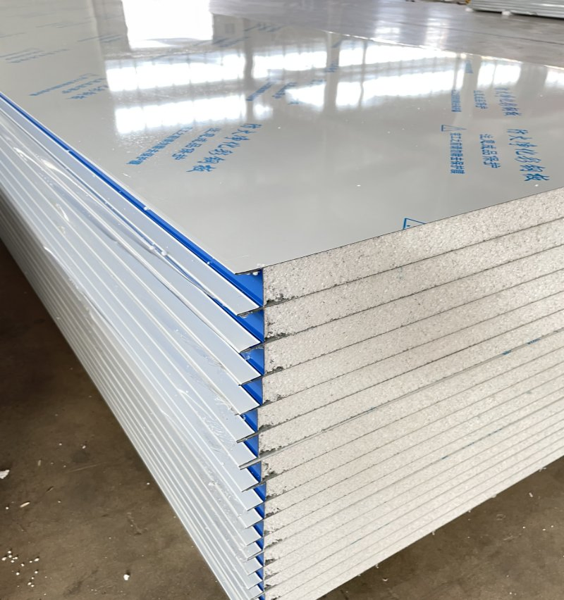 Polystyrene Cleaning Panel Enclosure System Clean Room Wall Decoration Color Coated Sheet Polystyrene Sandwich Wall Panel