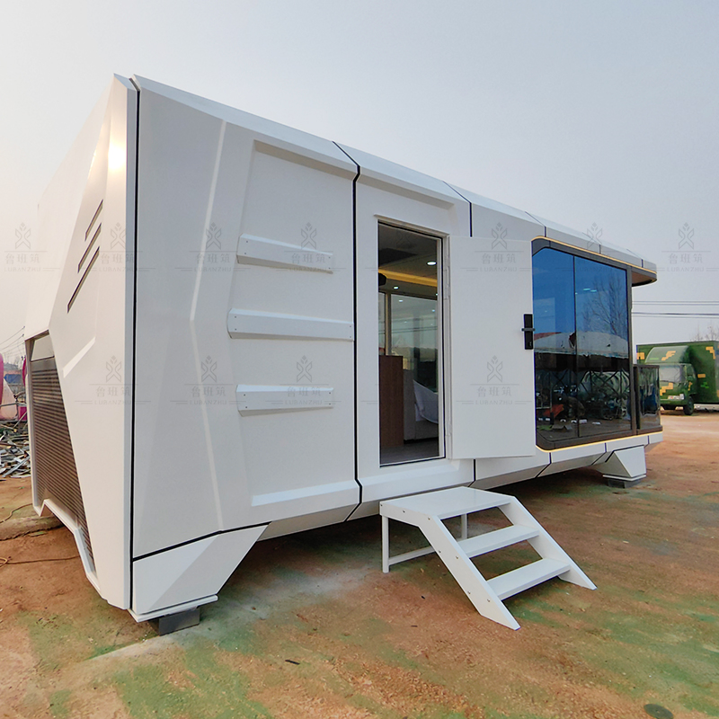 2023 Smart Prefab Capsule House Commercial Space Airship Bed Sleeping Pod Prefabricated Homes