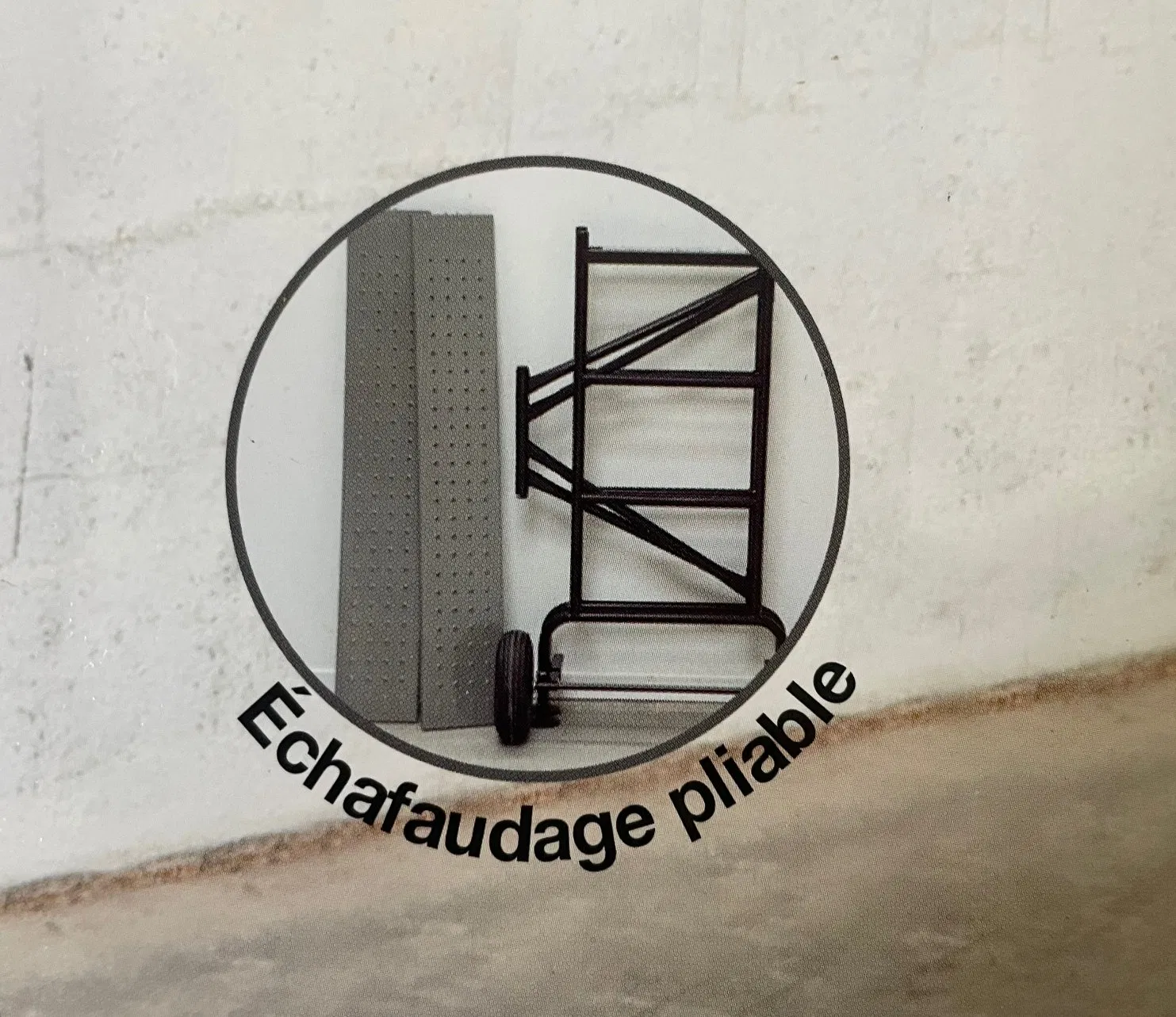 Europe's Best-Selling Portable Scaffolding Is Suitable for Home Improvement Supermarket Warehouses