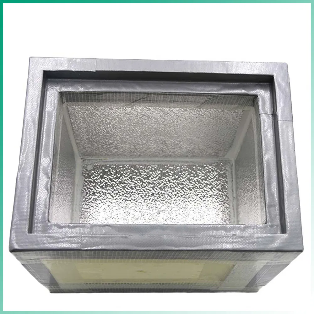 Heat-Resistant VIP Insulated Ice Box with PCM Cold Cooler Storage Box Insulated Box