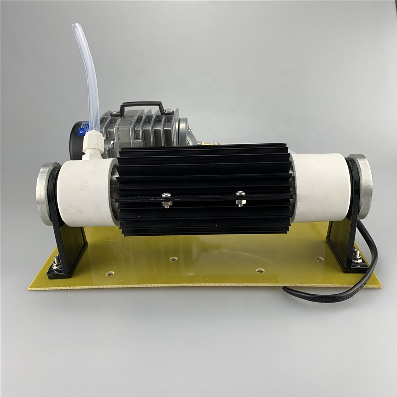 5g/H Black Adjustable Quartz Ozone Generator Water Sterilization Tube