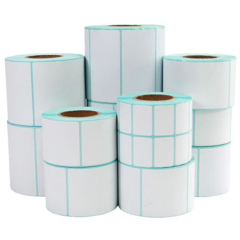 High Quality Three-Proof Thermal Self-Adhesive Label Sticker Paper Roll for Supermarket Labels (customizable in size)