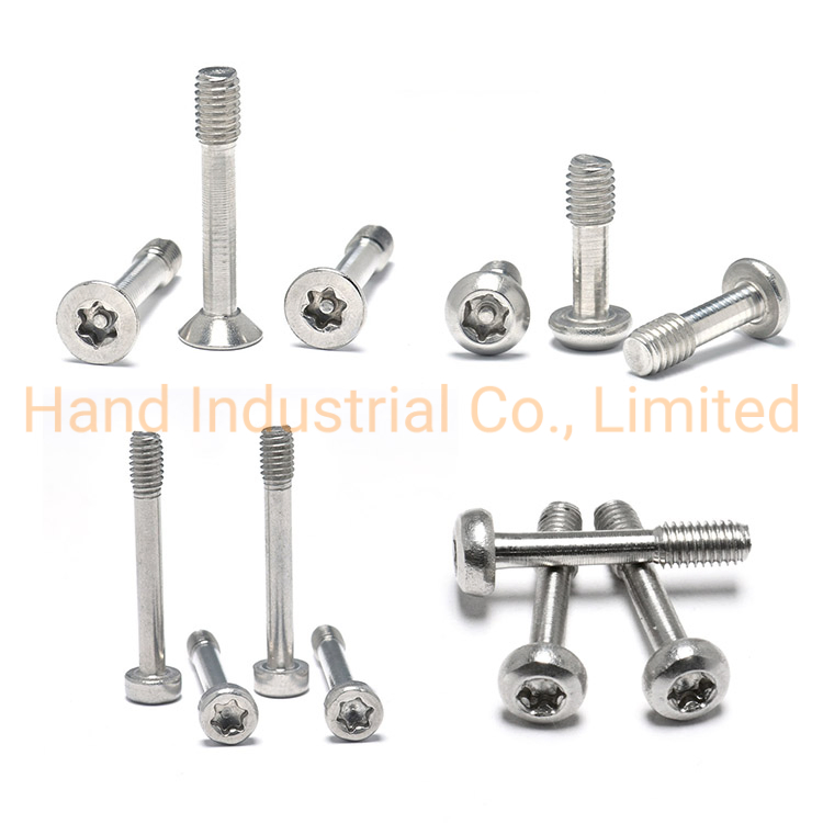 Винт прижимной M3x12 Torx с пином, A2