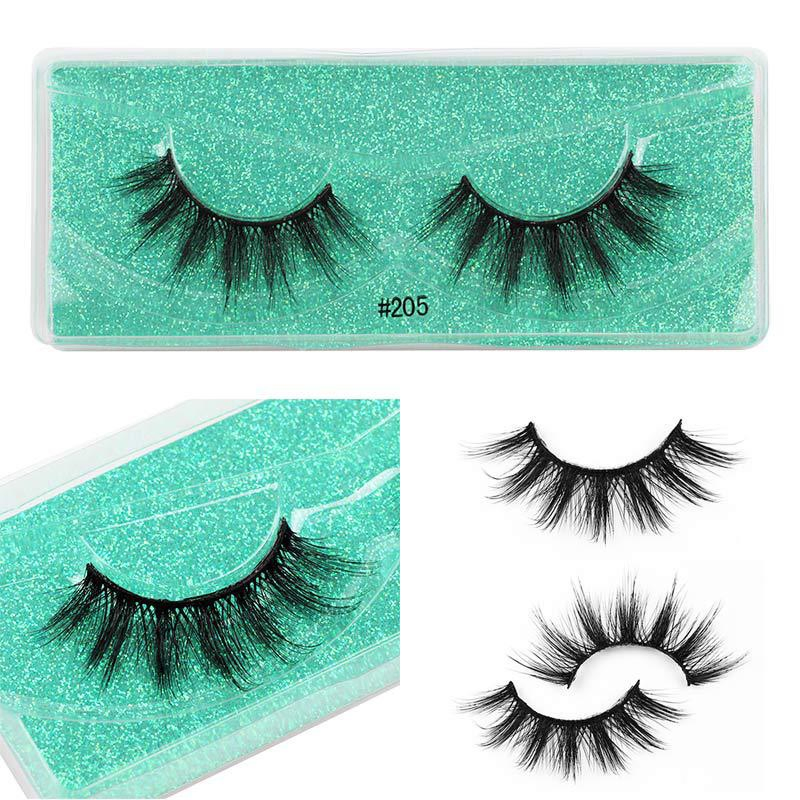 Customized Label False Lashes 3D Mink Eyelashes for Daily Use