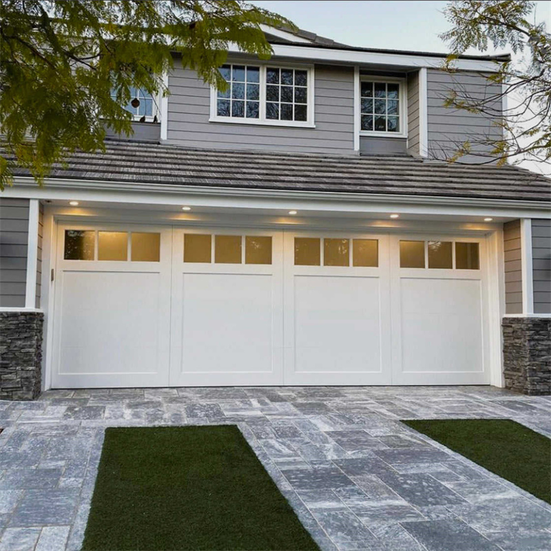 Hot Sale Aluminum Sectional Garage Door Automatic Door Glass Garage Doors