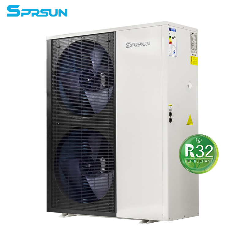 Инверторный тепловой насос Sprsun R32 для холодного климата