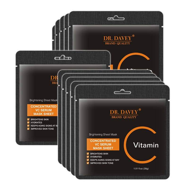 Vitamin C Facial Mask Brightens Skin Hydrates Keeps Aging Signs at Bay Improved Skin Tone
