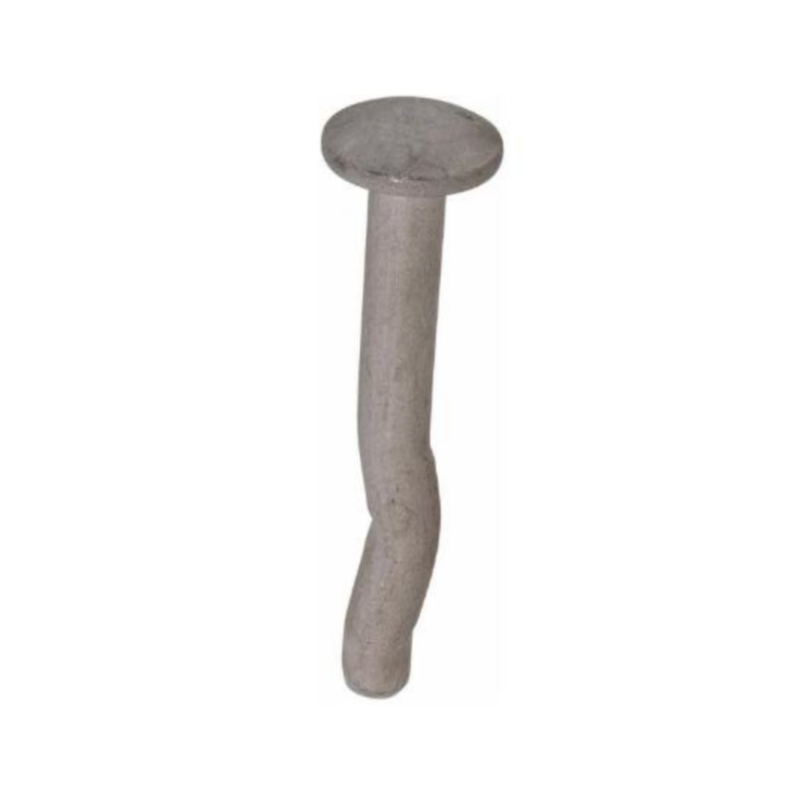 Zinc Plated Pre-Expanded Concrete Mushroom Head Spike Crimp Anchor Tamper-Proof Masonry Concrete Anchors