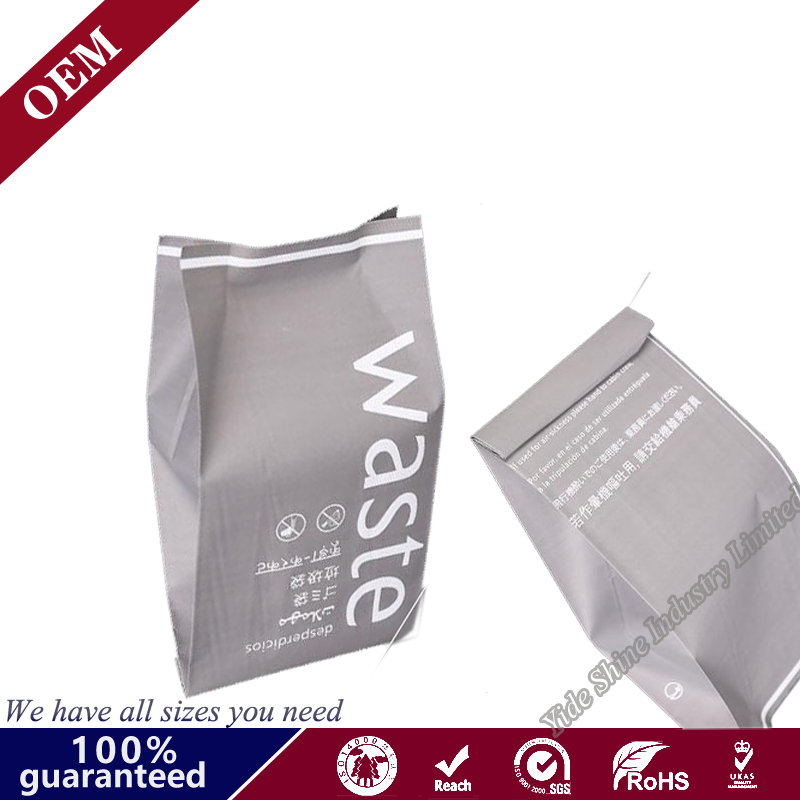Custom Logo Printed Disposable Air Sickness Little Airsickness Paper Bags