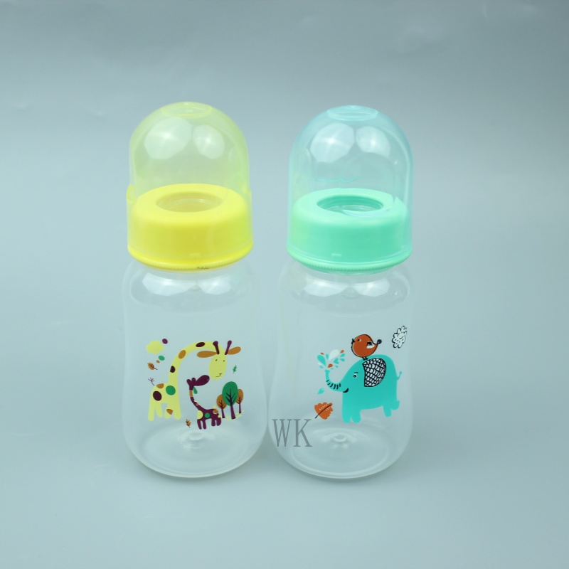 60ml 120ml 250ml Plastic Baby Quick Clean Sterilization Milk Bottle