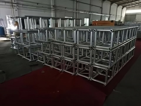 Aluminum DJ Booth Concert Stage Lighting Truss Equipment Truss with Roof System