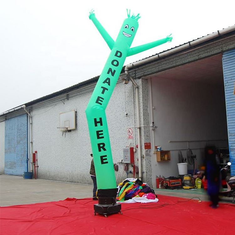 Custom Dancing Inflatable Advertising Man Sky Dancer